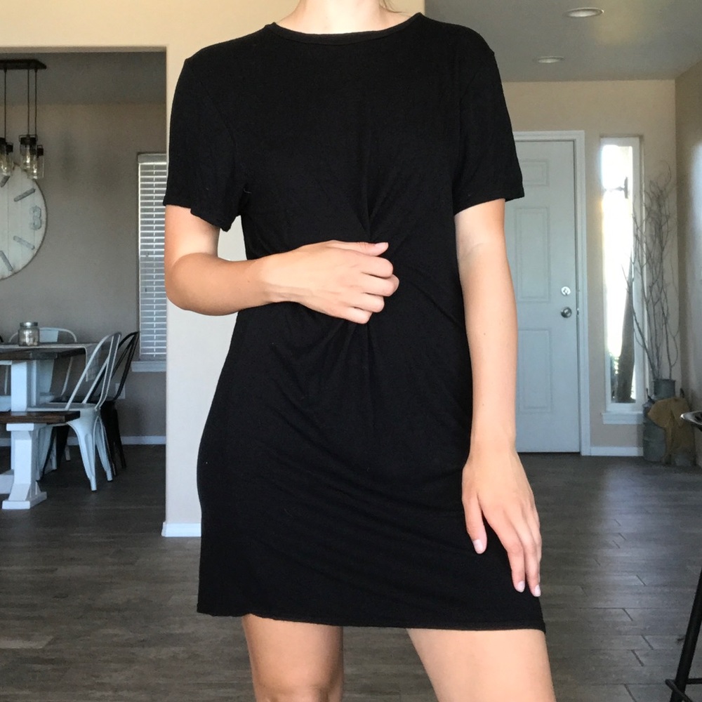 Black T-shirt Dress
